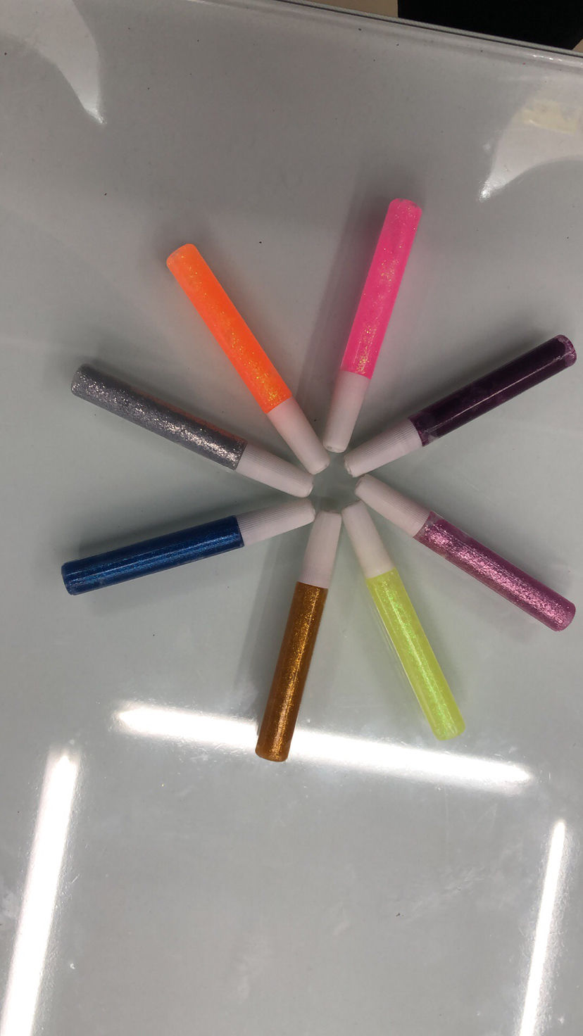 diy闪光粉胶手绘金葱胶粉亮粉胶儿童金粉美术绘画金粉胶